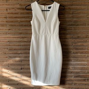 Lulus all white zip up dress